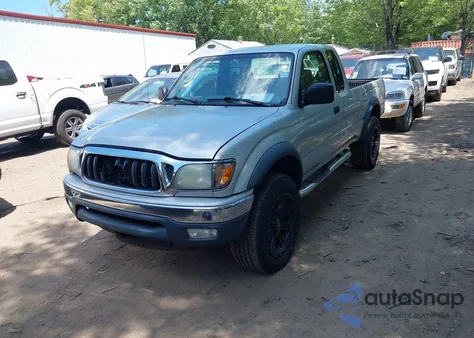 2004 Toyota Tacoma Base V6 from USA, damaged, VIN 5TEWN72N94Z356921